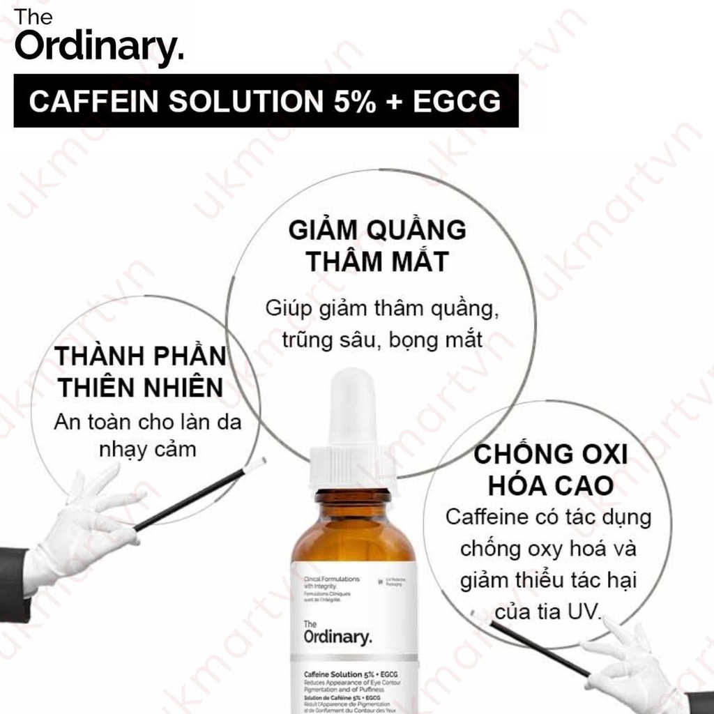 Tinh Chất Dưỡng Mắt The Ordinary Caffeine Solution 5% + EGCG 30ml
