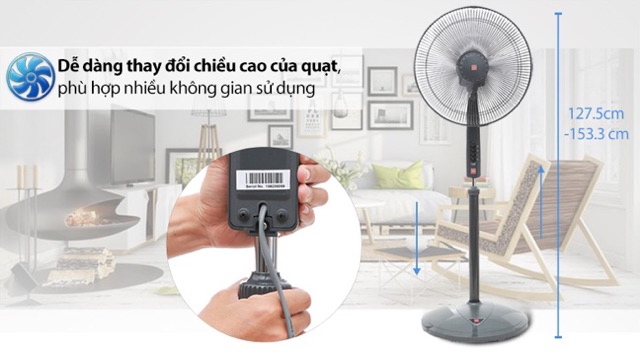 Quạt đứng KDK P41U (Miễn phí giao tại HCM-ngoài tỉnh liên hệ shop)