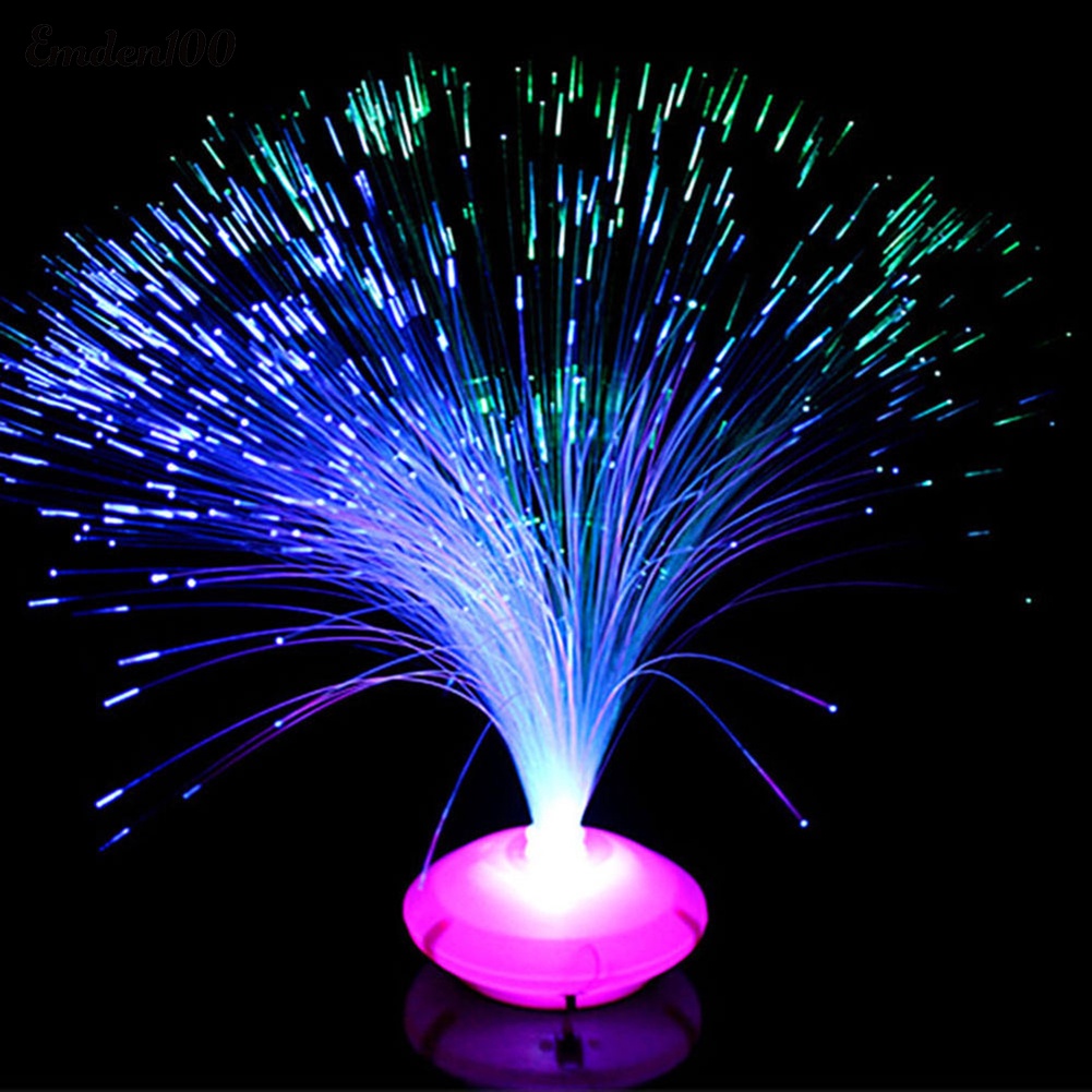 Đèn LED Sợi Quang Ánh Sáng Ban Đêm Thay Đổi Màu Sắc Dành Cho Trang Trí Nhà Cửa / Tiệc Tùng