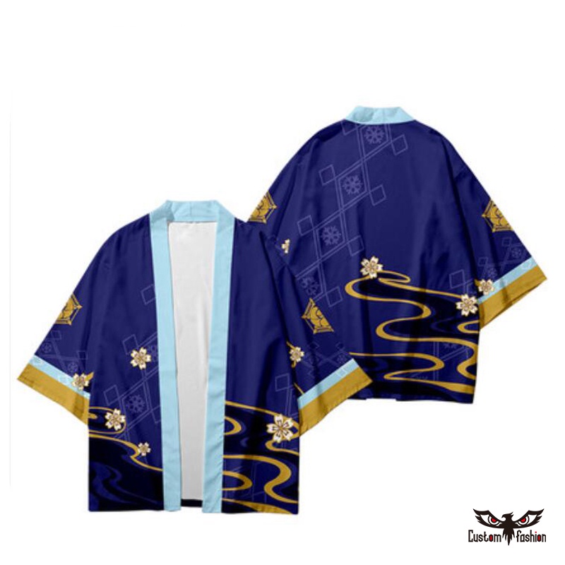 Áo Choàng Kimono Hóa Trang Nhân Vật Kazuha Xiao Ayaka Itto Nhật Bản Dành Cho Nam Và Nữ