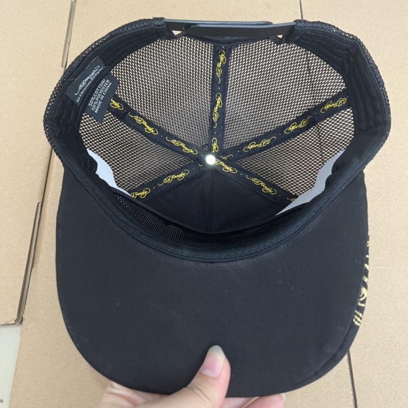 Nón ED Hardy lưới thêu cọp