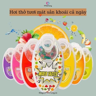 Khử mùi thơm mát với 100 hạt tinh dầu cho nhiều loại khẩu trang y tế, 3D,khẩu trang wakamono, kf94