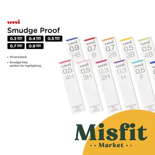 Ruột bút chì bấm chống nhòe ngòi 0.3 0.5 0.7 0.9 mm