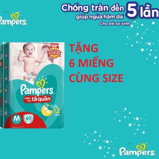 Tã quần Pamper M60/ L54/ XL48