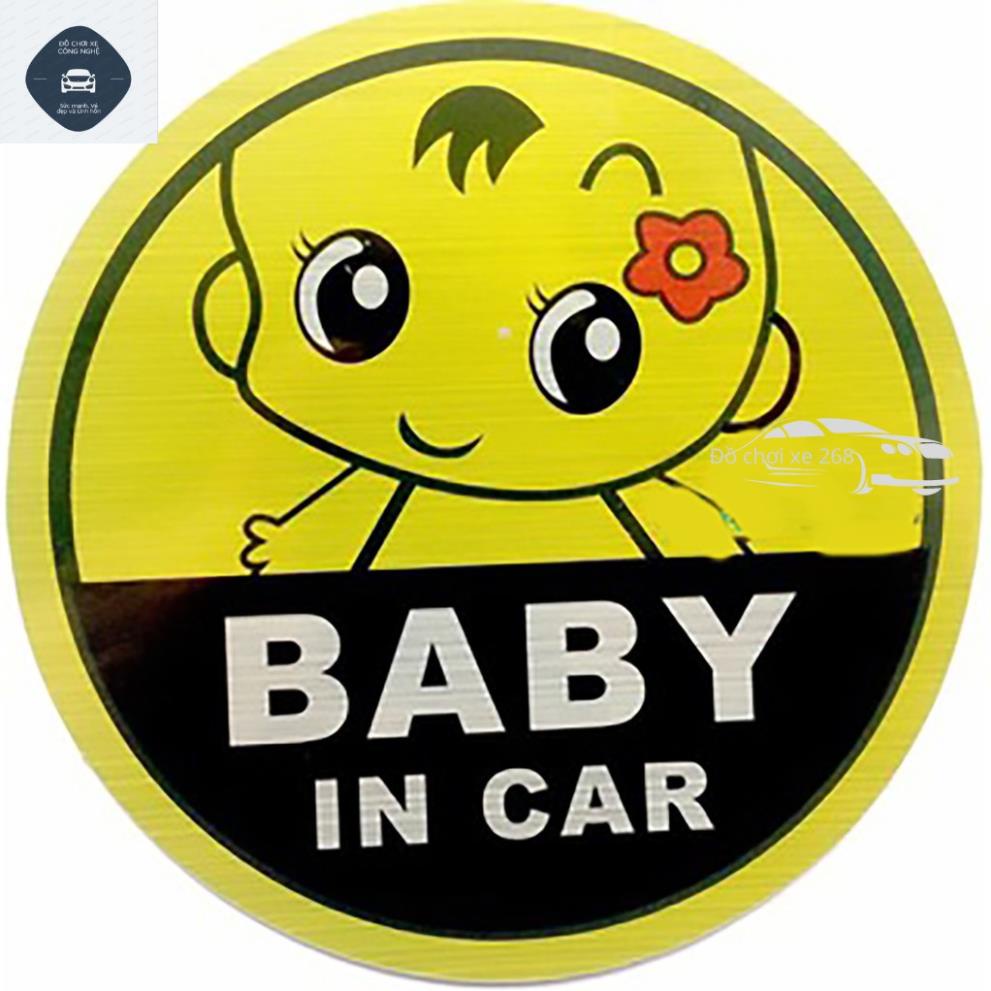 Tem Baby in Car dán đuôi cho xe ô tô, nhiều mẫu đáng yêu để lựa chọn | BigBuy360 - bigbuy360.vn