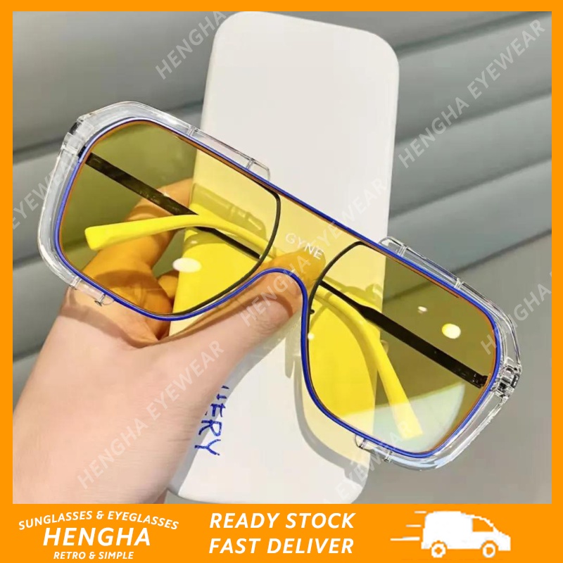 (HENGHA) Kính Râm Lái Xe Đôi Oversize Chống Tia UV Hình One Piece