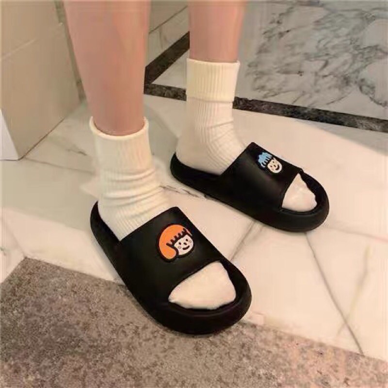 Dép bánh mì nữ BOY &amp; GIRL cute siêu êm chân