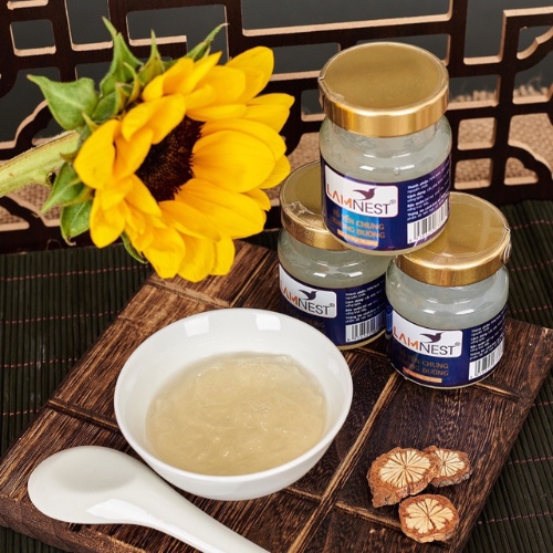 Combo 60 hũ Yến chưng sẵn 30% yến Lamnest -Không  hộp quà - yensaocaocaplamnest