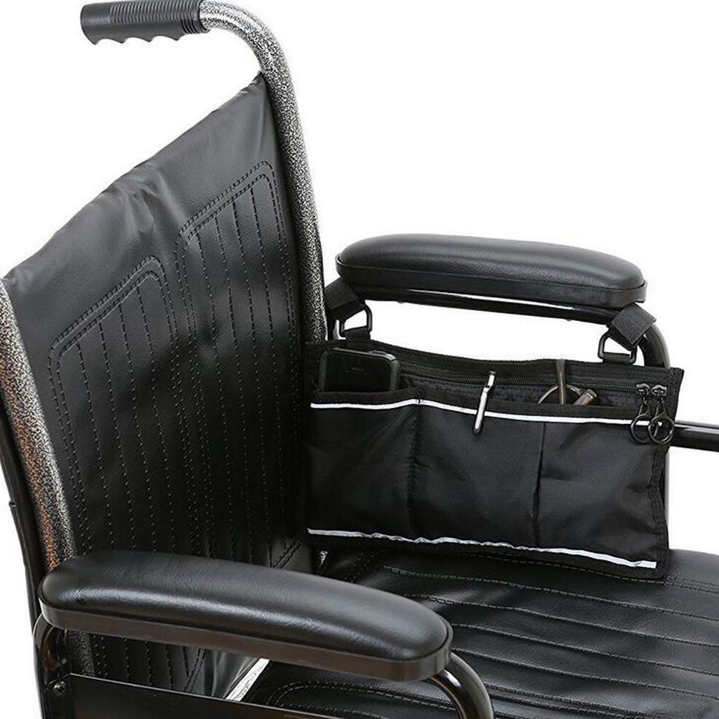 Set 2 Đệm Xốp Bọc Tay Vịn Xe Lăn Thay Thế Màu Đen lzdjhyke3