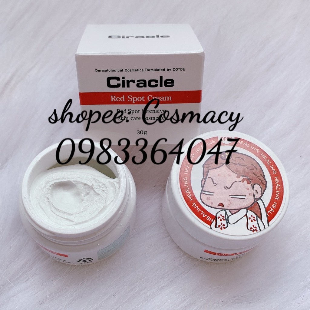 Kem Hỗ Trợ Giảm Mụn Ciracle Red Spot Cream 30g