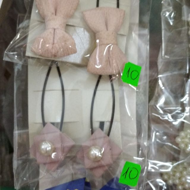 Đủ mẫu. Combo 10 kẹp tóc nhiều kiểu như hình.