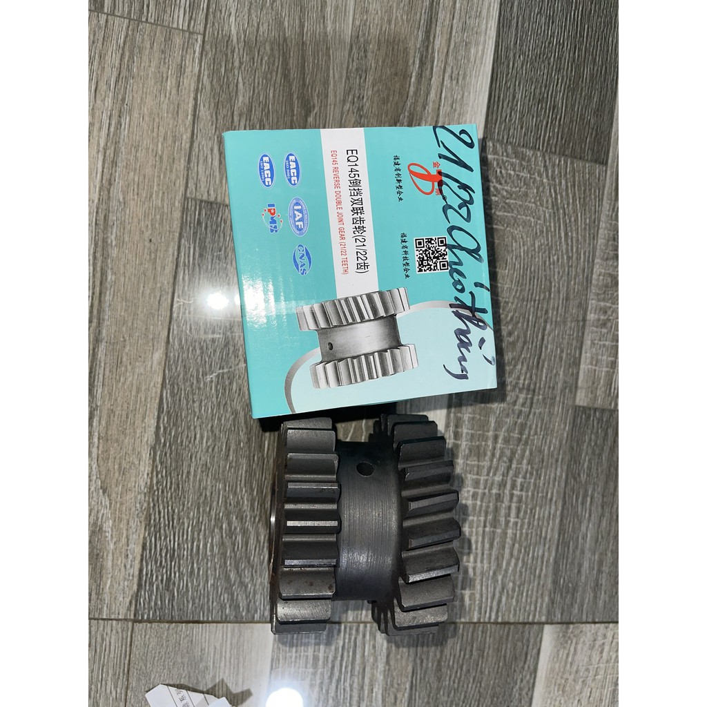 Sản phẩm gia đình làm: combo 3 Bánh răng 21/22 chéo thẳng 3,5 đến 6 tấn