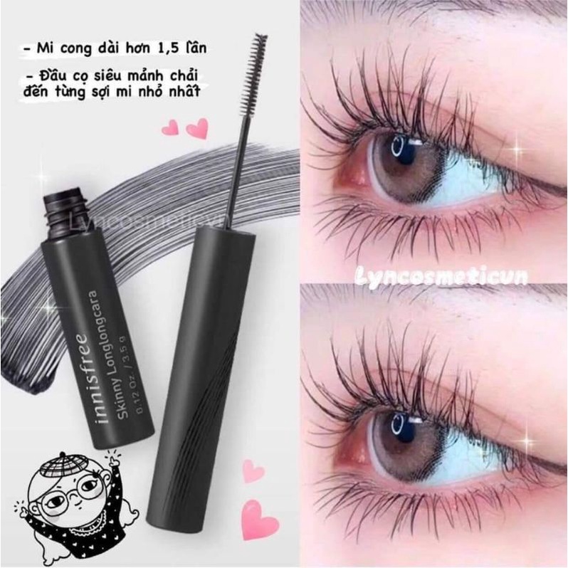 Mascara dài mi Innisfree skinny longlongcara | BigBuy360 - bigbuy360.vn