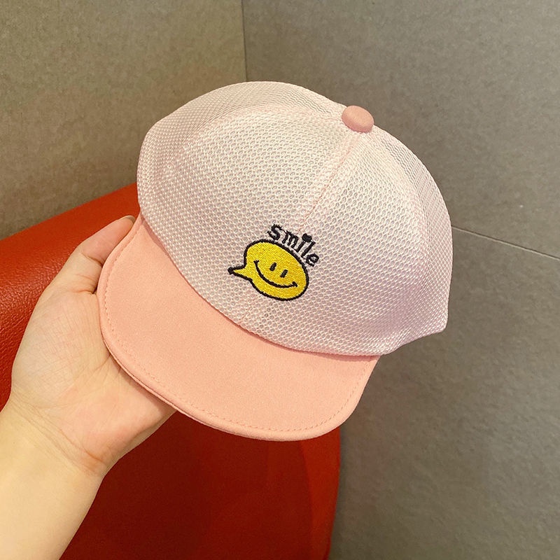 Mũ Lưỡi Trai Chống Nắng Phối Lưới Thoáng Khí Thời Trang Mùa Hè Cho Bé