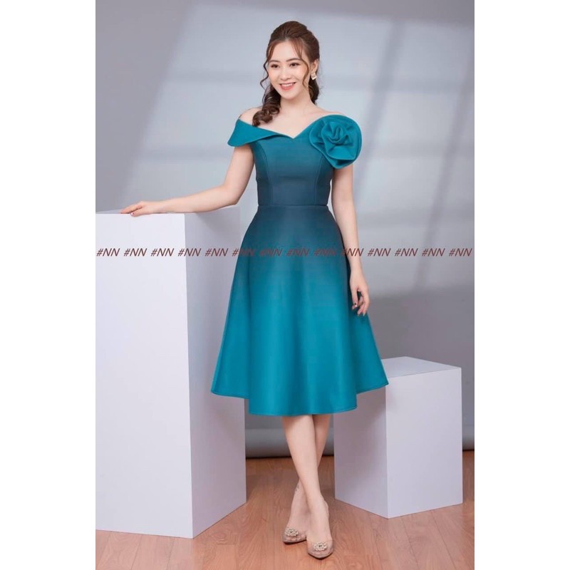 combo đầm tiệc Gấm xốp