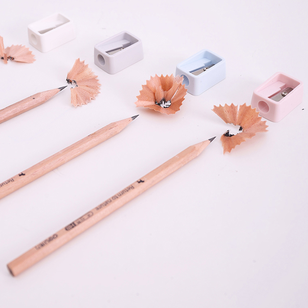 1 Gọt bút chì Deli UARELIFFE mini thiết kế di động tiện lợi sử dụng trong văn phòng phẩm màu sắc ngẫu nhiên