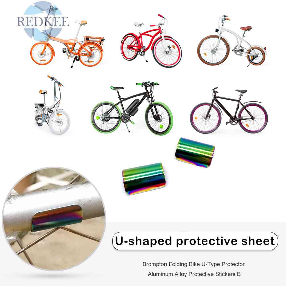 Miếng Dán Bảo Vệ Khung Hợp Kim Nhôm Cho Xe Đạp Brompton