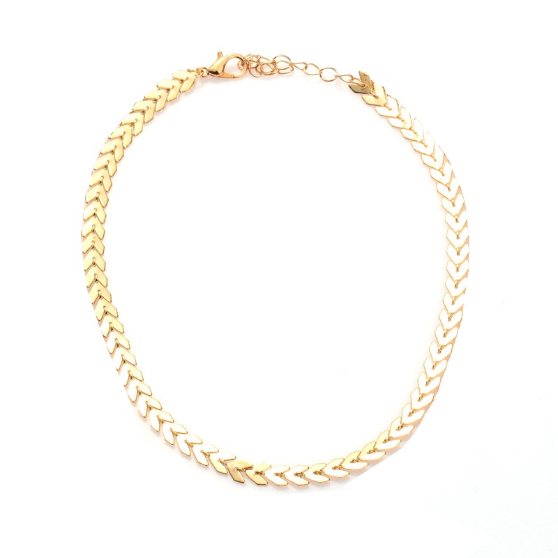 Vòng cổ Xương Cá Quyến Rũ Phong Cách Âu Mỹ