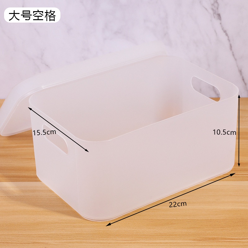 Hộp Đựng Đồ Dùng Để Bàn Bằng Nhựa Pp Chống Bụi Nhiều Tầng Kiểu Dáng Dễ Thương Sáng Tạo