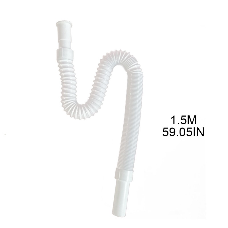 Ống Thoát Nước Nối Dài Hình Chữ S Linh Hoạt Cho Bồn Rửa Nhà Bếp