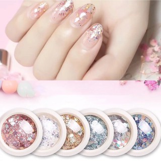 Hộp nhũ sơn móng tay trang trí móng
