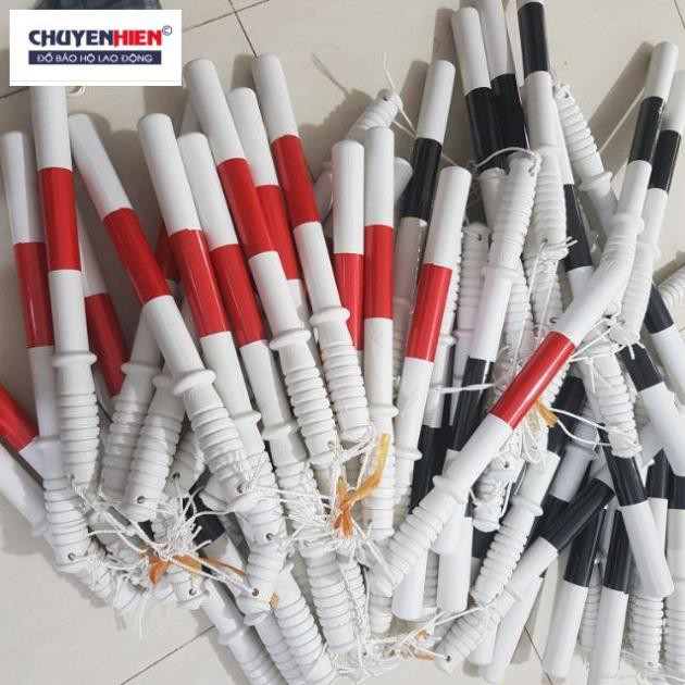 Gậy nhựa điều khiển giao thông màu đỏ