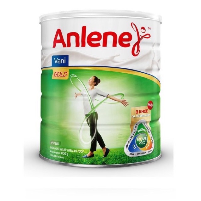 [Date 2022] Sữa bột Anlene Gold Movepro dành cho tuổi 40+