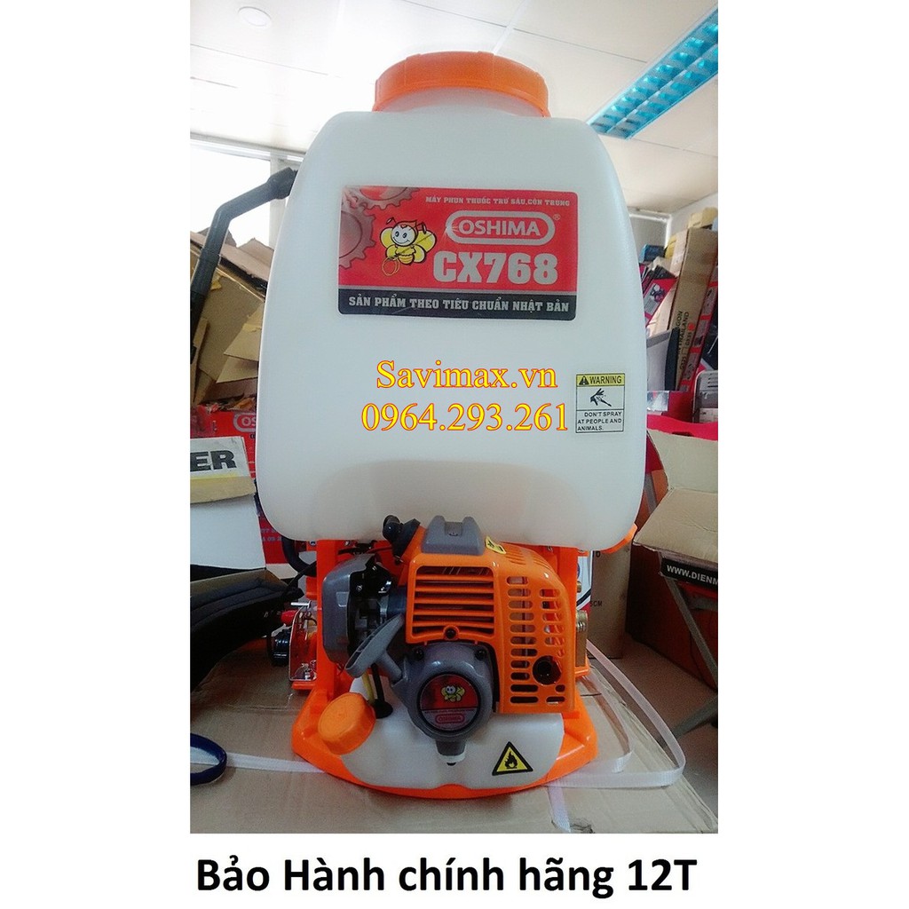 Bình xịt Oshima CX 768, máy phun thuốc trừ sâu oshima 25 lít