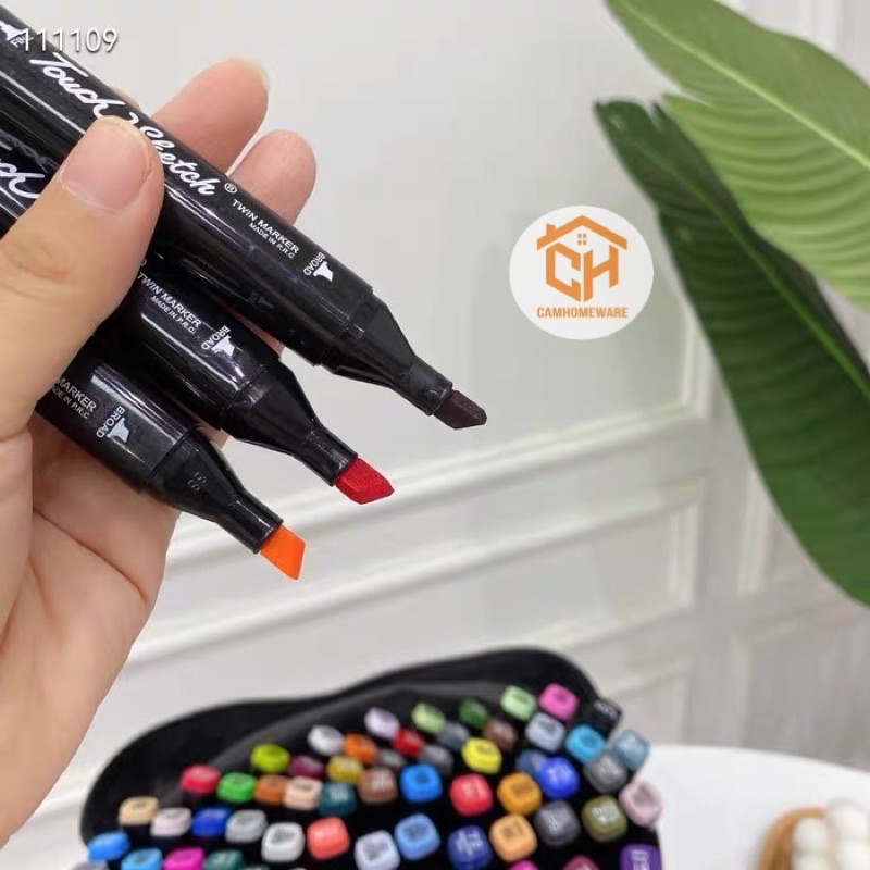 Hộp màu 48 Chi  Tiết Chuyên Nghiệp- Bút Màu Marker Touch Cool