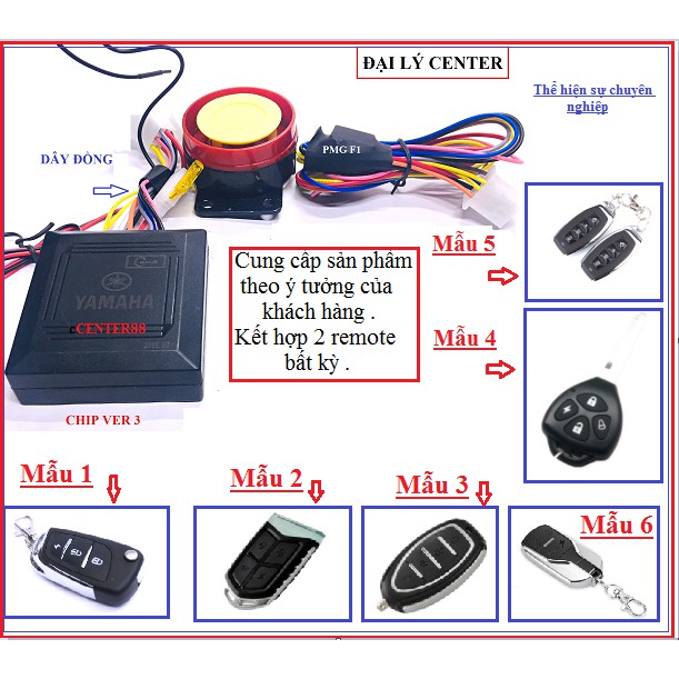 [ Ver 3 ] Bộ khóa chống trộm 2018 cao cấp