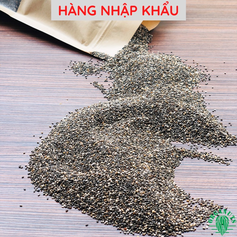 Hạt Chia Úc 1kg Absolute Organic Chia Seeds Nhập Khẩu Chất Lượng