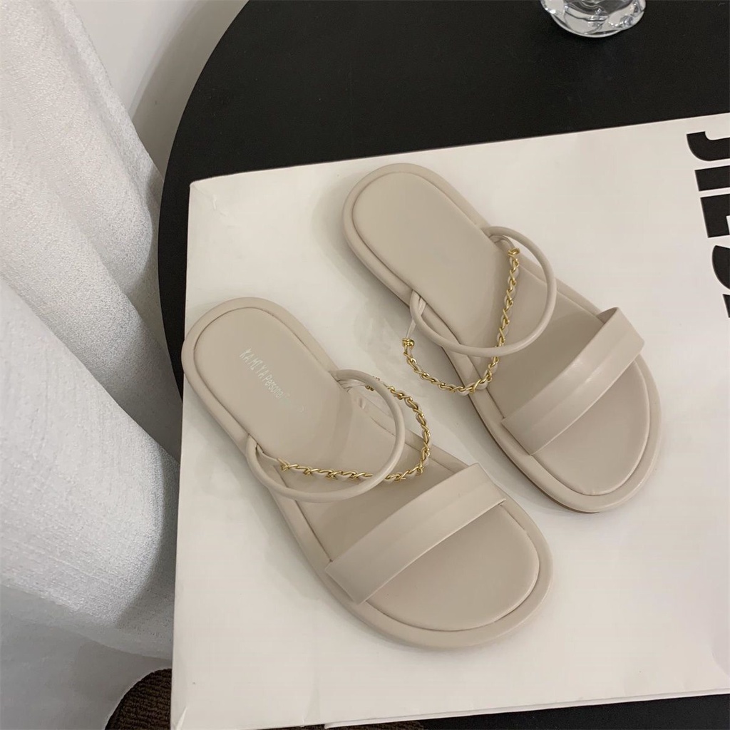 Xăng đan Đế Bằng Thời Trang Mùa Hè Dành Cho Nữ