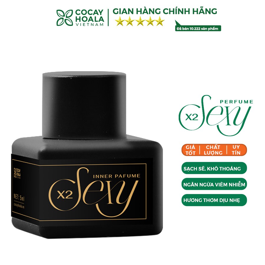 Nước hoa vùng kín Perfume X2 Sexy Cocayhoala - 5ml