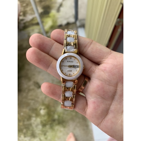 Đồng hồ nữ rado đá sapphia chống nước hàng cao cấp