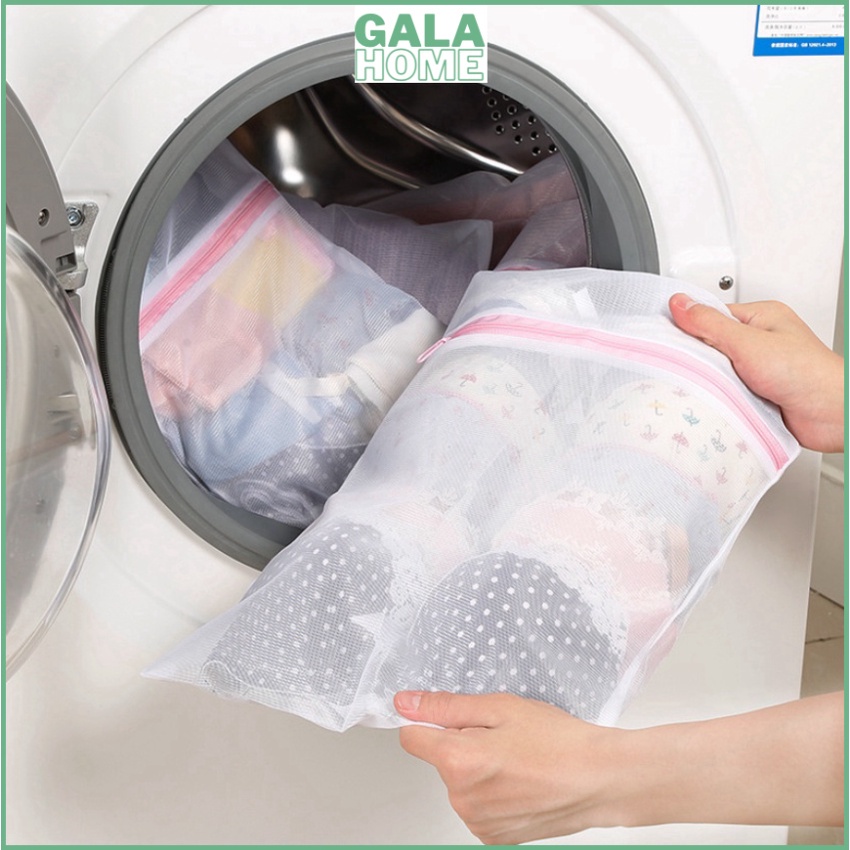 Túi lưới giặt đồ cho máy giặt, túi giặt cao cấp vải mịn 3 size GALA HOME