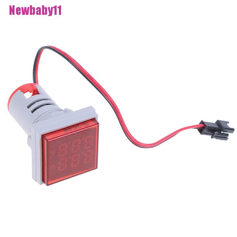 Vôn Kế Kỹ Thuật Số AC 60-500V Hiển Thị LED Kép