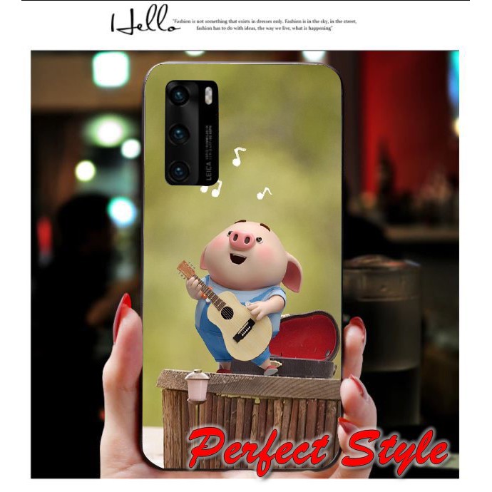 Ốp lưng dẻo TPU Vsmart Star 5 / Live 4 / Live / Joy 4 in hình 3D Heo cute