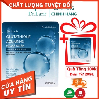 Mặt nạ glutathione thuỷ tinh căng bóng dr.lacir - căng bóng mướt mịn và trắng da 40ml