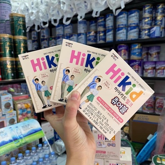 Sữa Hikid Dạng Viên Cô Đặc Cho Bé Từ 3 - 12 Tuổi - SỮA TƯƠI TĂNG CÂN, PHÁT TRIỂN CHIỀU CAO
