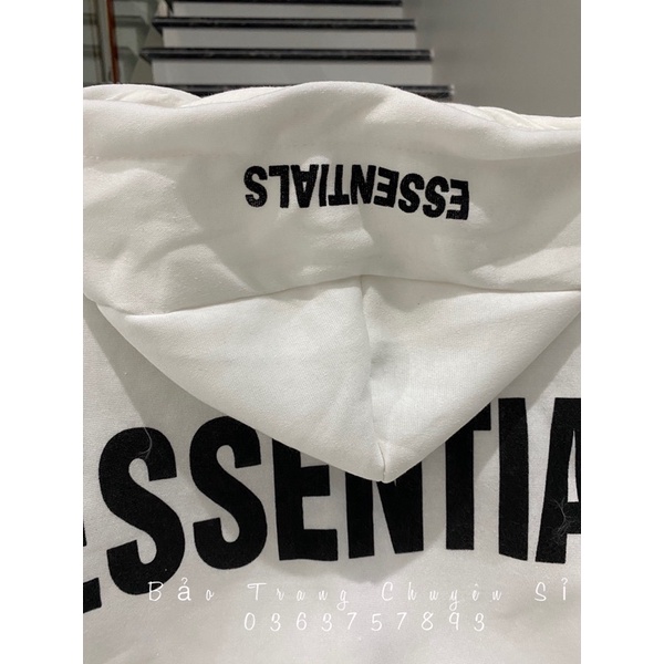 [Mã 12FASHIONSALE1 giảm 10K đơn 50K] Áo Khoác Nỉ Essen Chất Nỉ Lót Bông Form To Unisex Nam Nữ Ulzzang | BigBuy360 - bigbuy360.vn