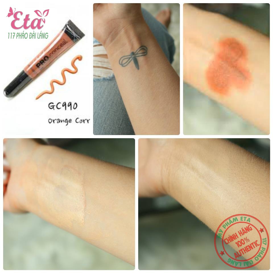 Che khuyết điểm LA GIRL Pro Conceal HD High Definition Concealer [Sẵn nhiều màu]