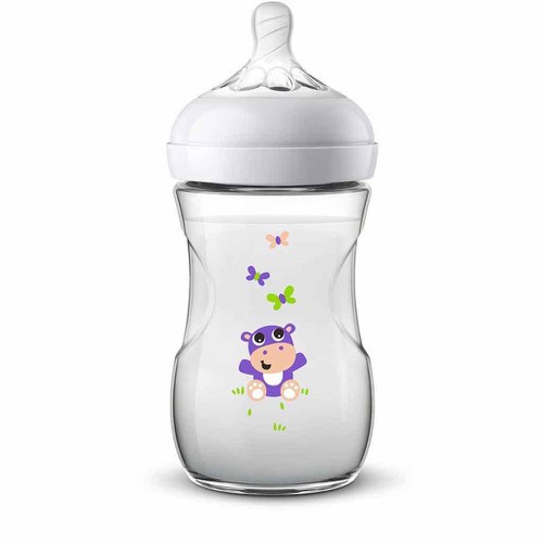 Bình sữa Philips Avent natural 260ml họa tiết