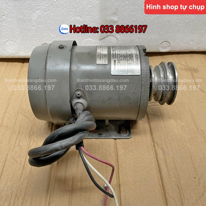 Mô tơ chính hãng Toshiba Nhật Bản đã qua sử dụng giá cực rẻ