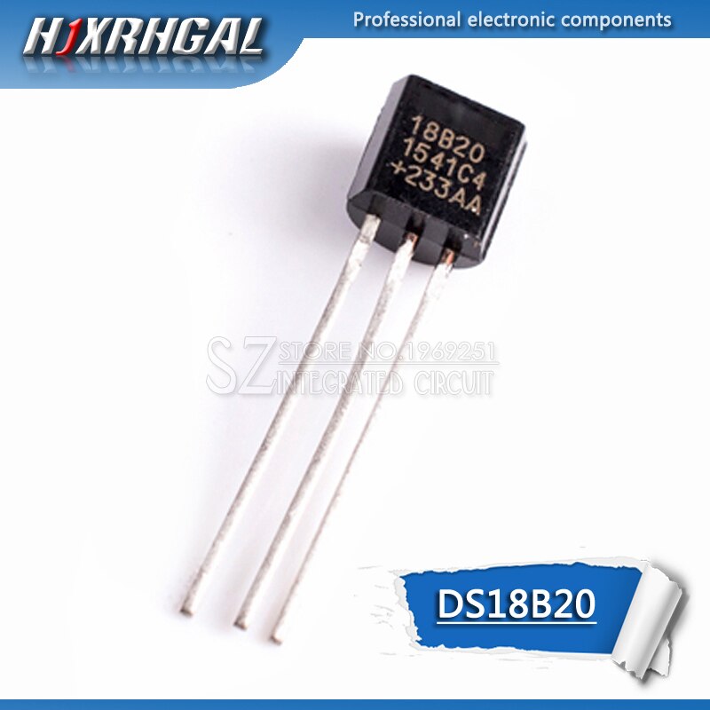 Bộ 2 Cảm Biến Nhiệt Độ Ic Dallas Ds18B20 18b20 18s20 To-92