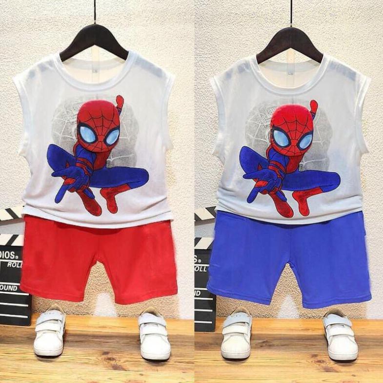 Bộ sát nách spiderman cho bé