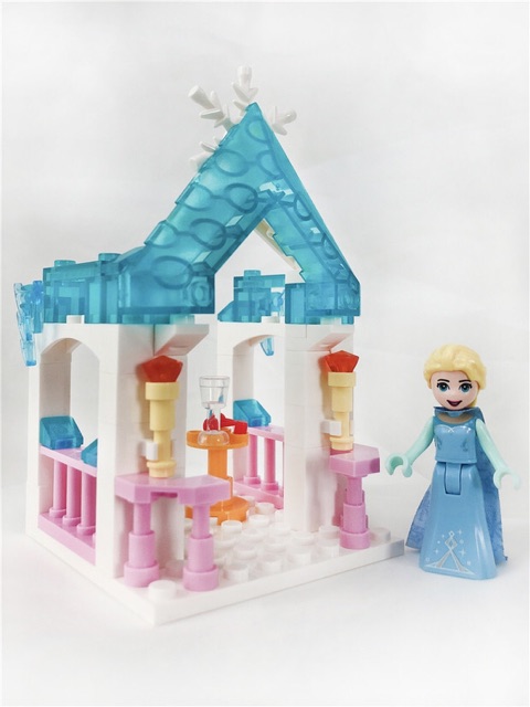 🌸🌸 Lắp ráp SY6583 set 8in1 Lâu Đài Băng Giá Frozen II 🌸🌸 Elsa Anna Krissof - ảnh thật kèm clip