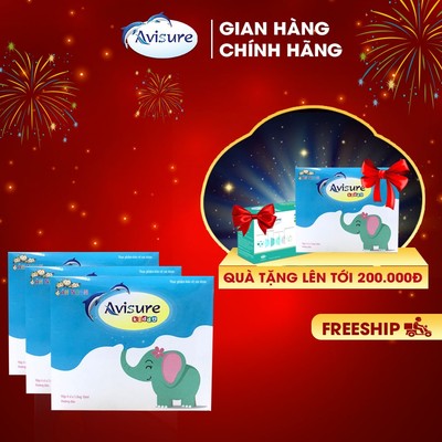 Avisure Kiddo giúp bé ăn ngon hộp 30 ống