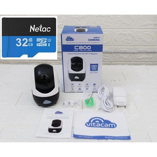 Camera vitacam c800 hd1080 - 2.0mps kèm thẻ netac 32g