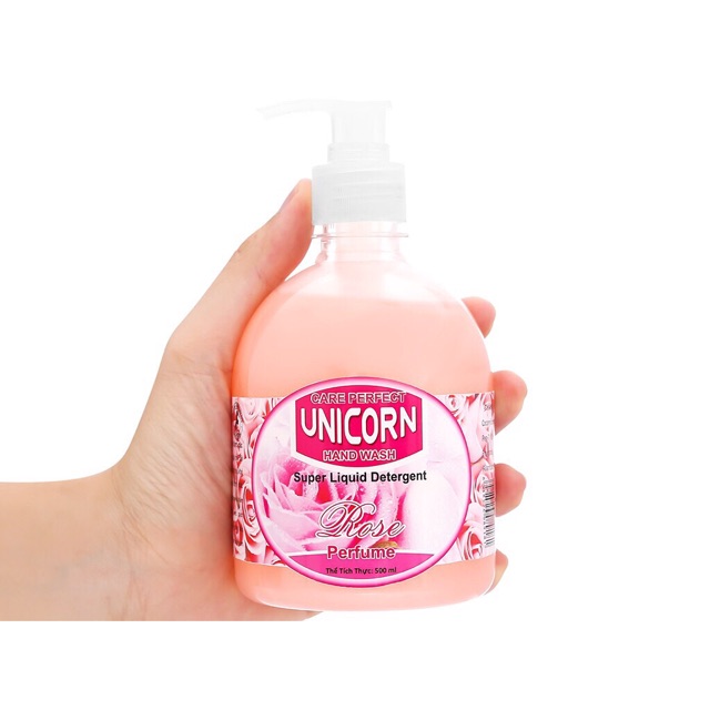 Nước rửa tay Unicorn hàng Việt Nam chất lượng cao diệt sạch vi khuẩn lưu lại hương thơm