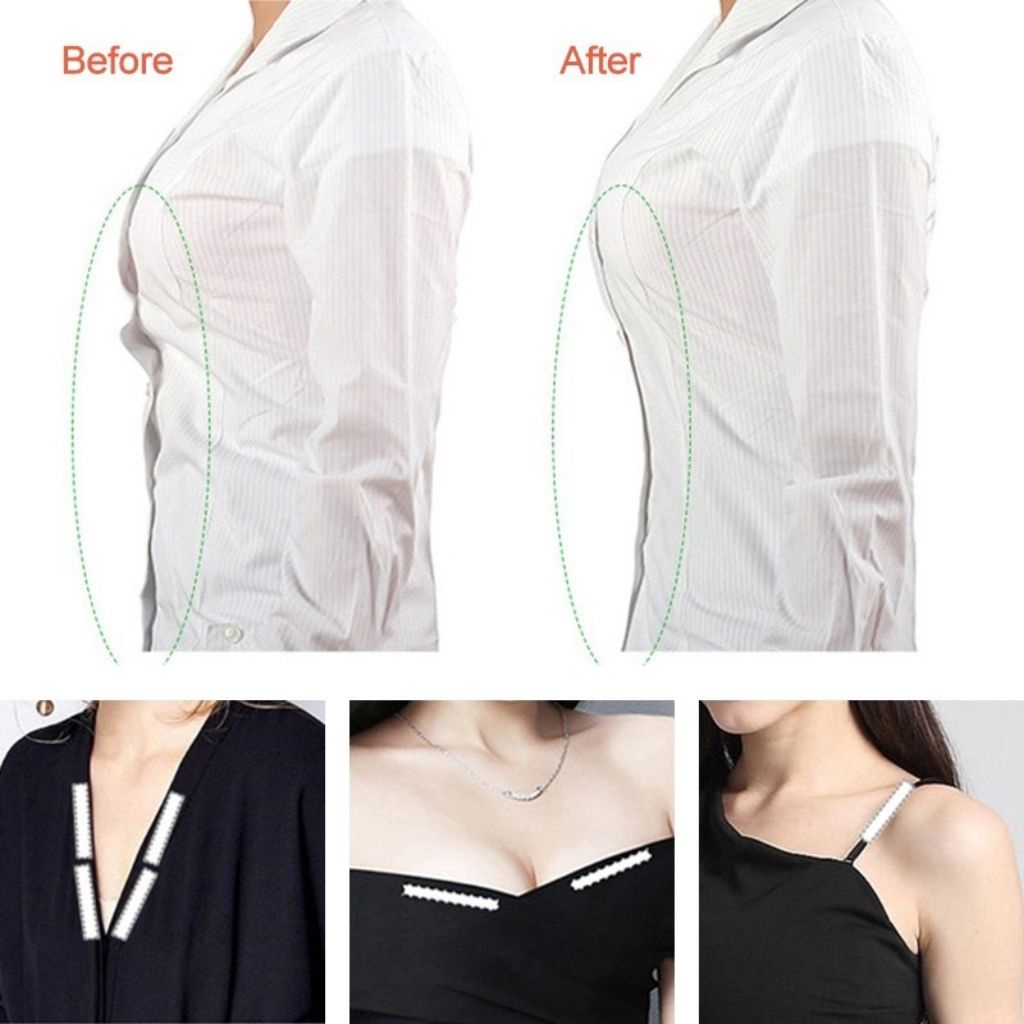 Băng dính thời trang cố định quần áo, miếng dán quần áo chống hở chống tuột siêu dính chắc chắn DEVARI D3001